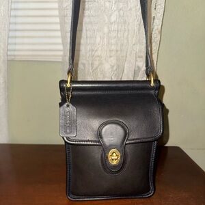 COACH Murphy Bag Vintage 90s Black Murphy Crossbody Bag VGVC